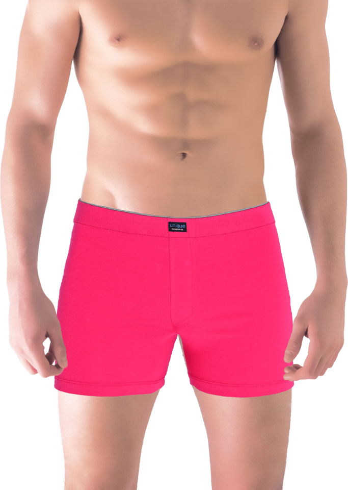 Classic Fuşya Renk Erkek Boxer