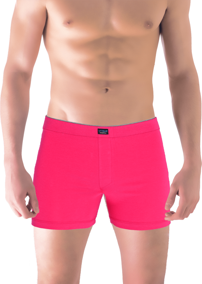 Classic Fuşya Renk Erkek Boxer