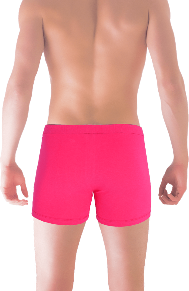 Classic Fuşya Renk Erkek Boxer
