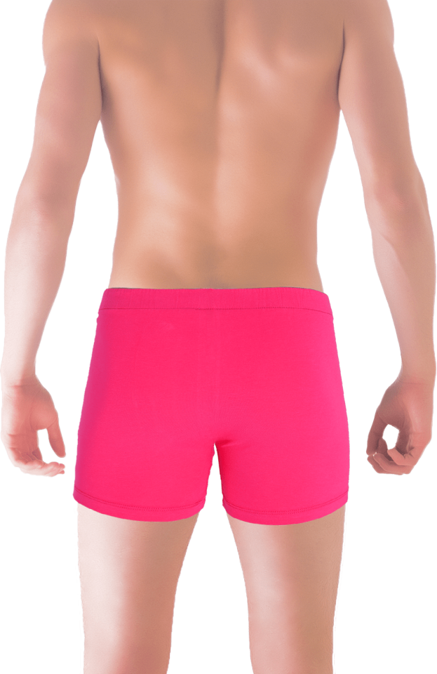 Classic Fuşya Renk Erkek Boxer