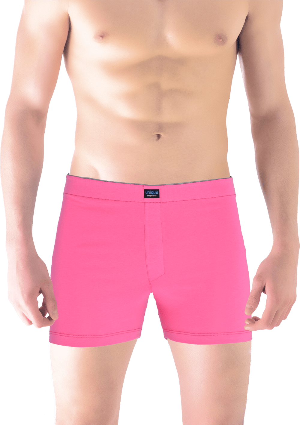 Classic Koyu Pembe Renk Erkek Boxer
