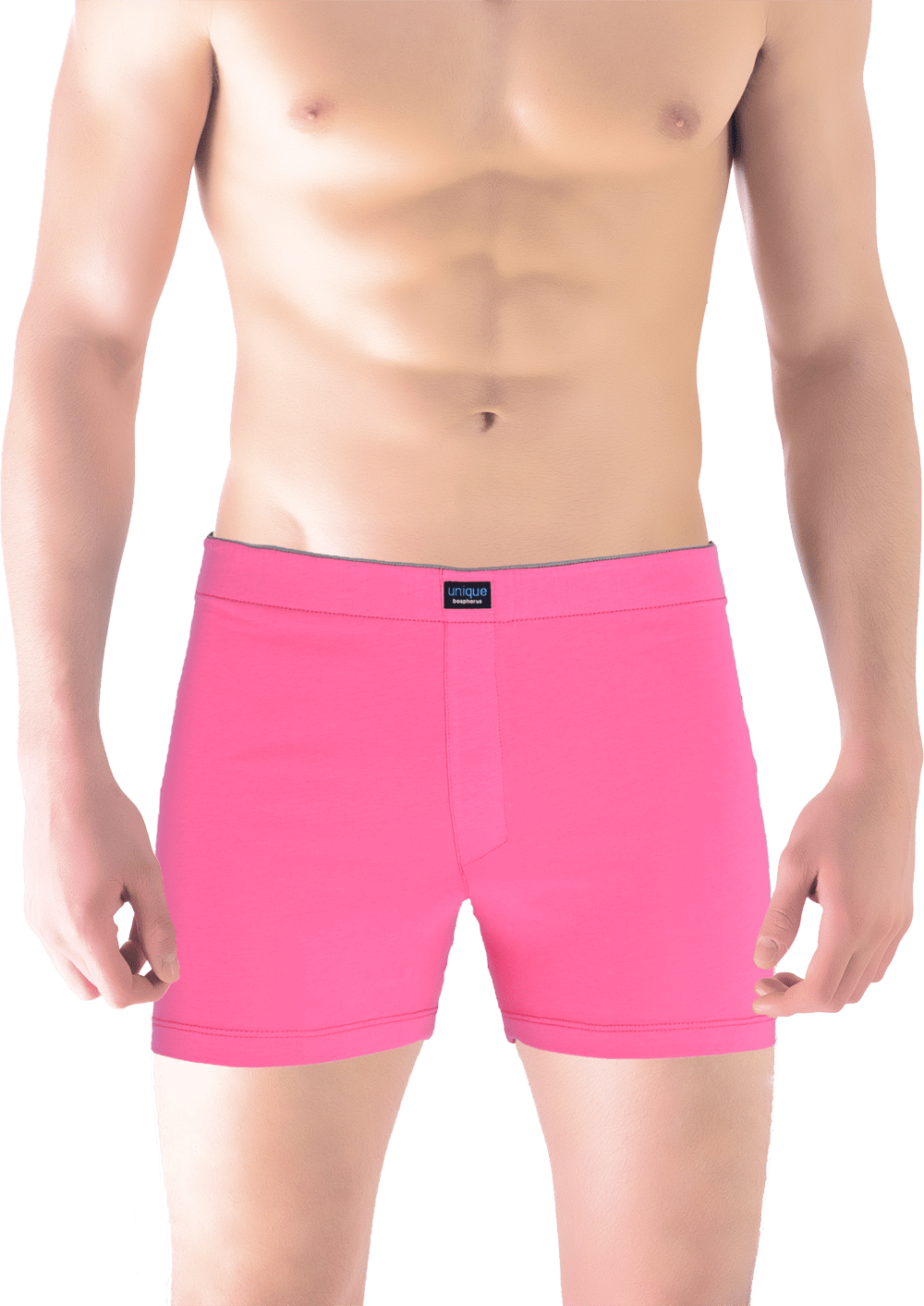 Unique Bosphorus Classic Erkek Boxer Koyu Pembe
