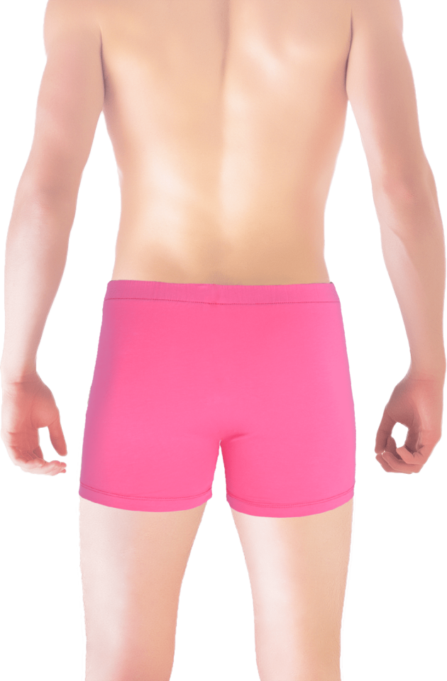 Unique Bosphorus Classic Erkek Boxer Koyu Pembe