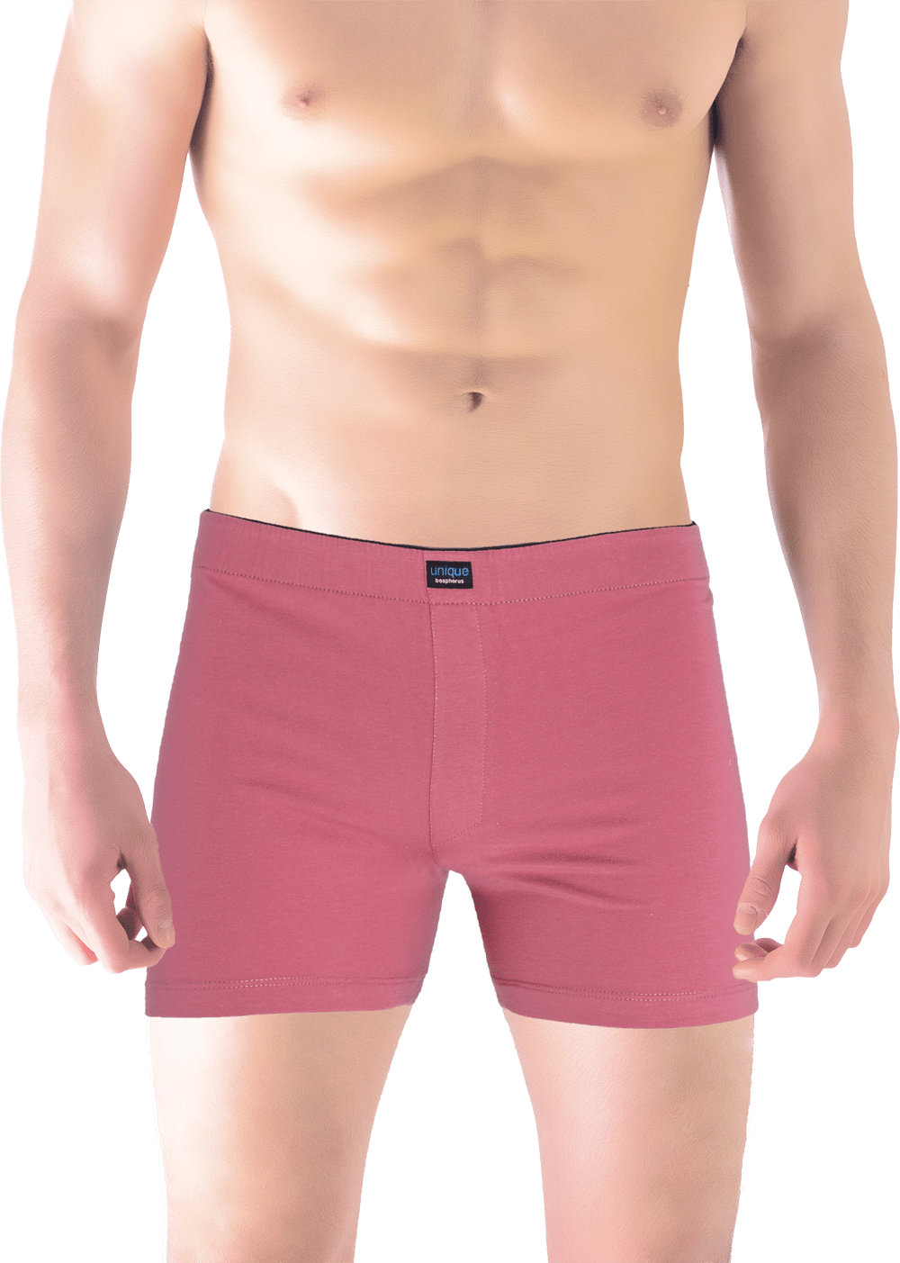 Classic Gül Kurusu Renk Erkek Boxer