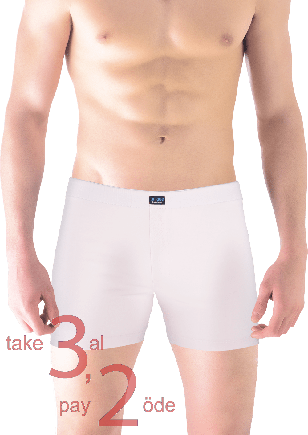 Unique Bosphorus Classic Erkek Boxer Pudra