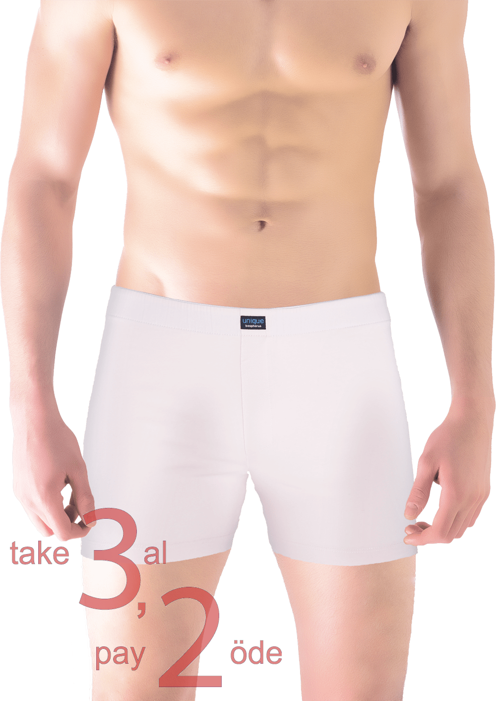 Unique Bosphorus Classic Erkek Boxer Pudra