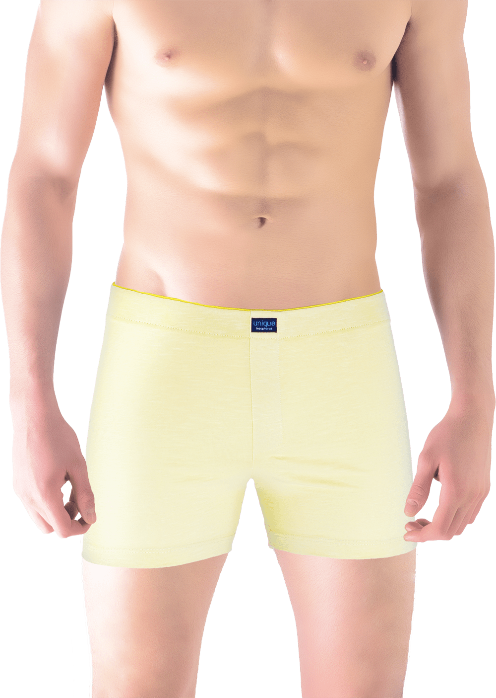 Classic  Açık Sarı Renk Erkek Boxer
