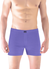 Classic Lila Renk Erkek Boxer