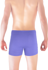 Classic Lila Renk Erkek Boxer