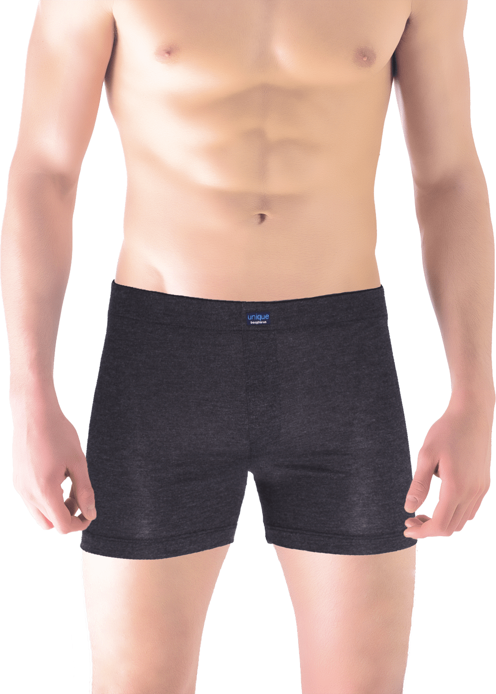 Classic  Antrasit Melanj Renk Erkek Boxer