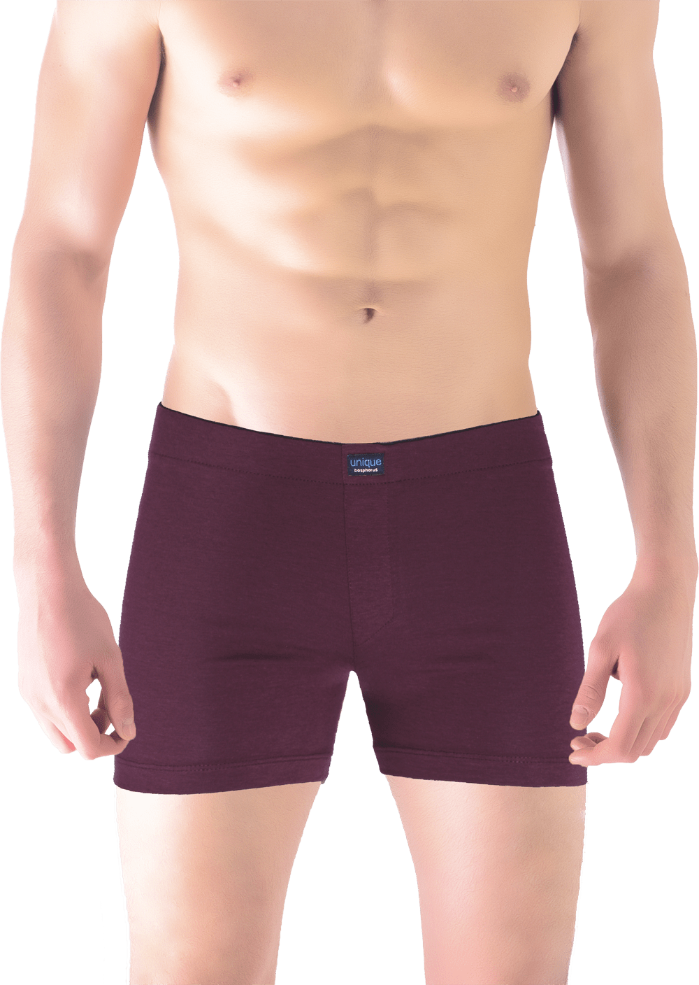 Classic Mürdüm Renk Erkek Boxer
