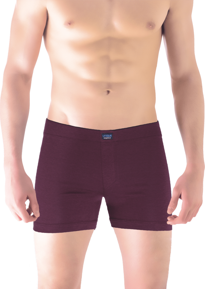 Unique Bosphorus Classic Erkek Boxer Mürdüm