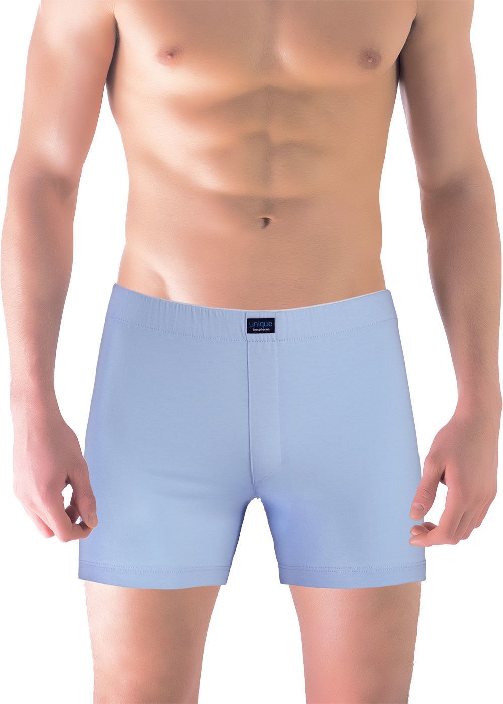 Classic Açık Mavi Renk Erkek Boxer