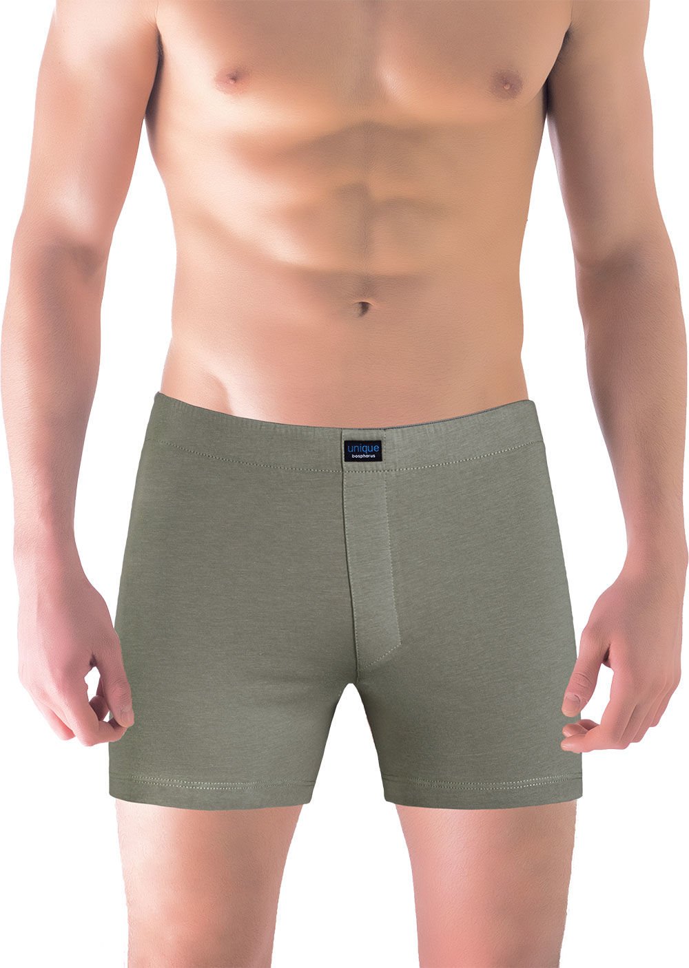 Classic Açık Yeşil Renk Erkek Boxer