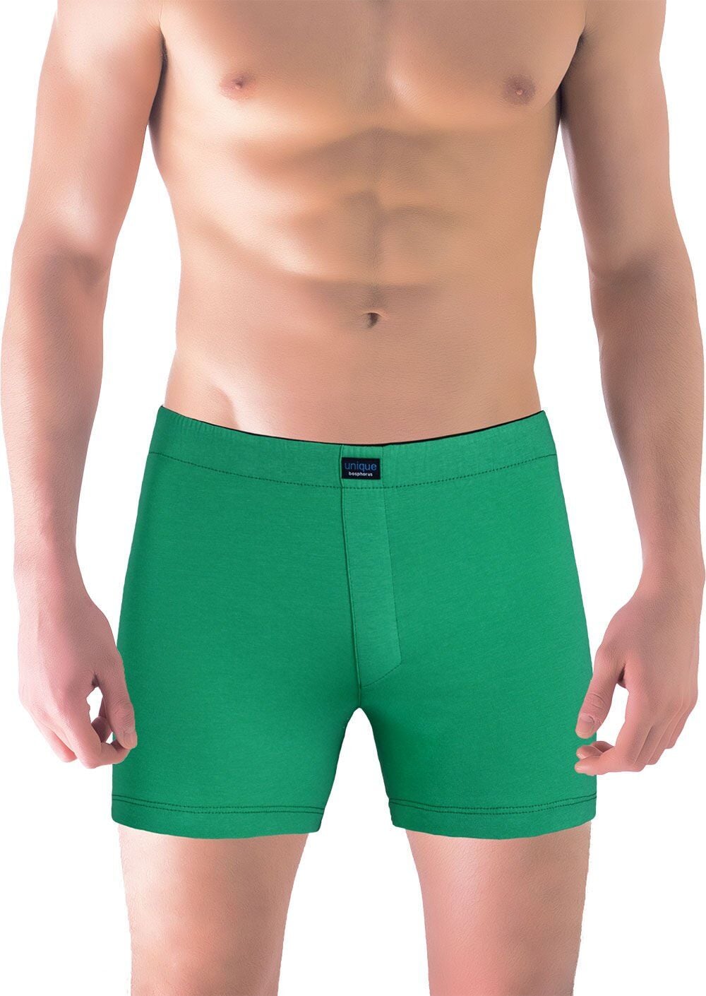 Unique Bosphorus Classic Erkek Boxer Çimen Yeşili