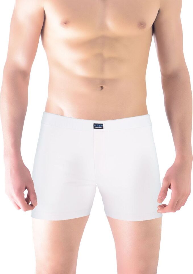 Unique Bosphorus Classic Erkek Boxer Beyaz