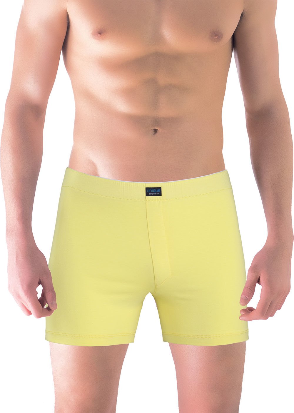 Classic Kükürt Sarısı Renk Erkek Boxer