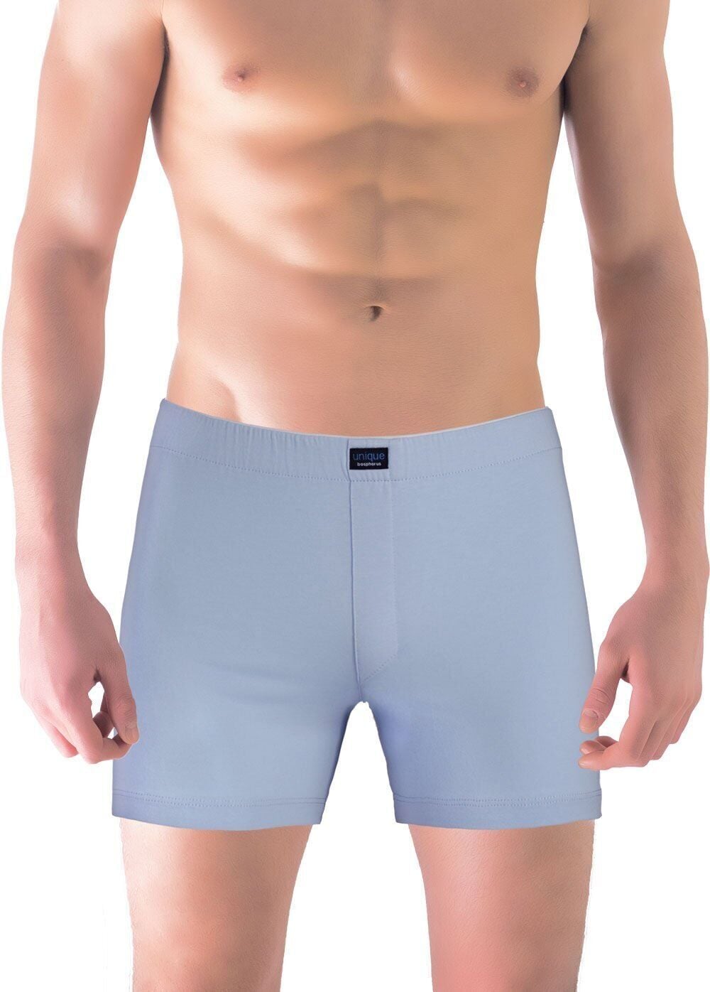 Unique Bosphorus Classic Erkek Boxer Buz Mavisi