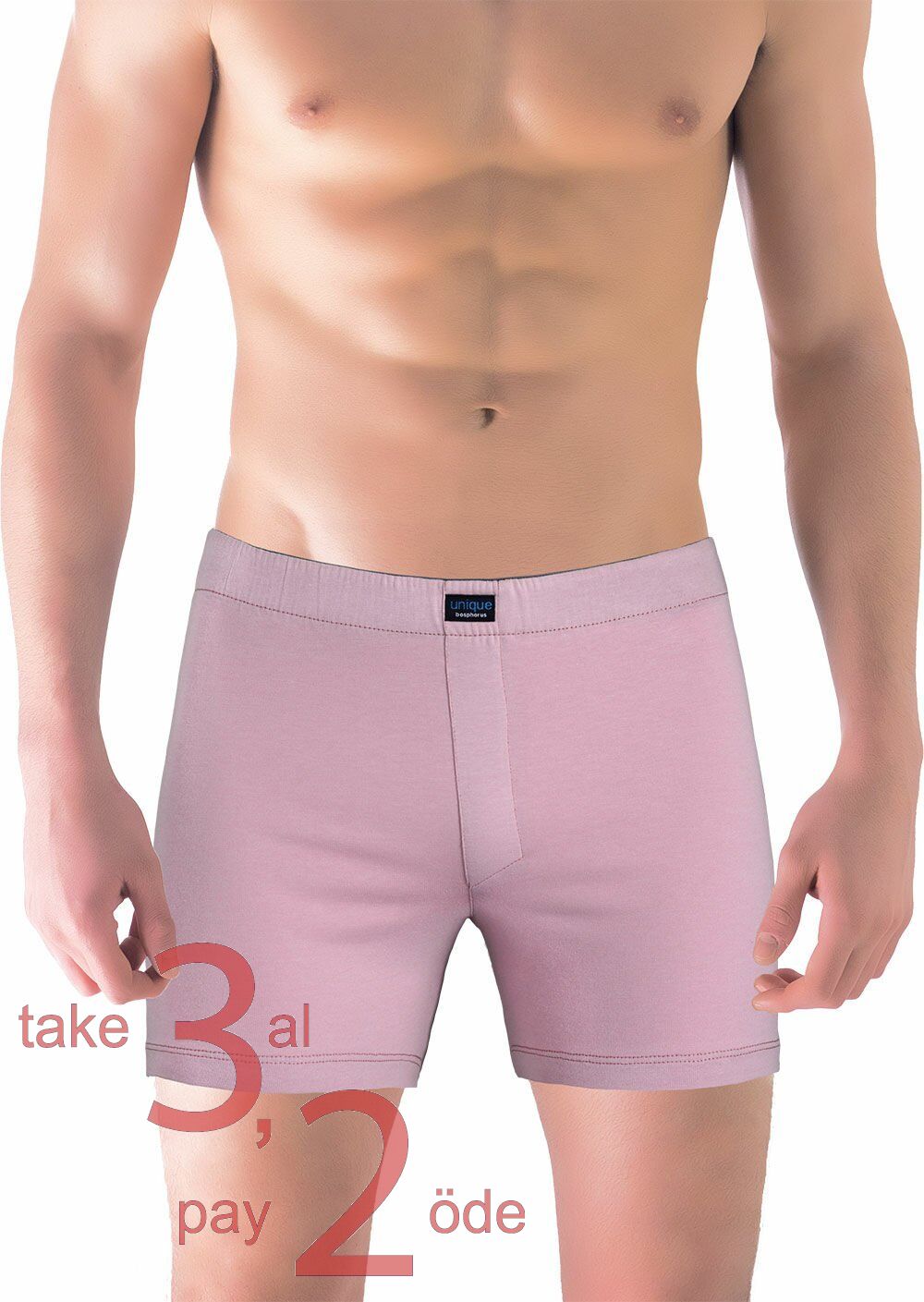 Unique Bosphorus Classic Erkek Boxer Leylak