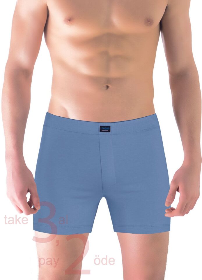 Classic İndigo Erkek Boxer