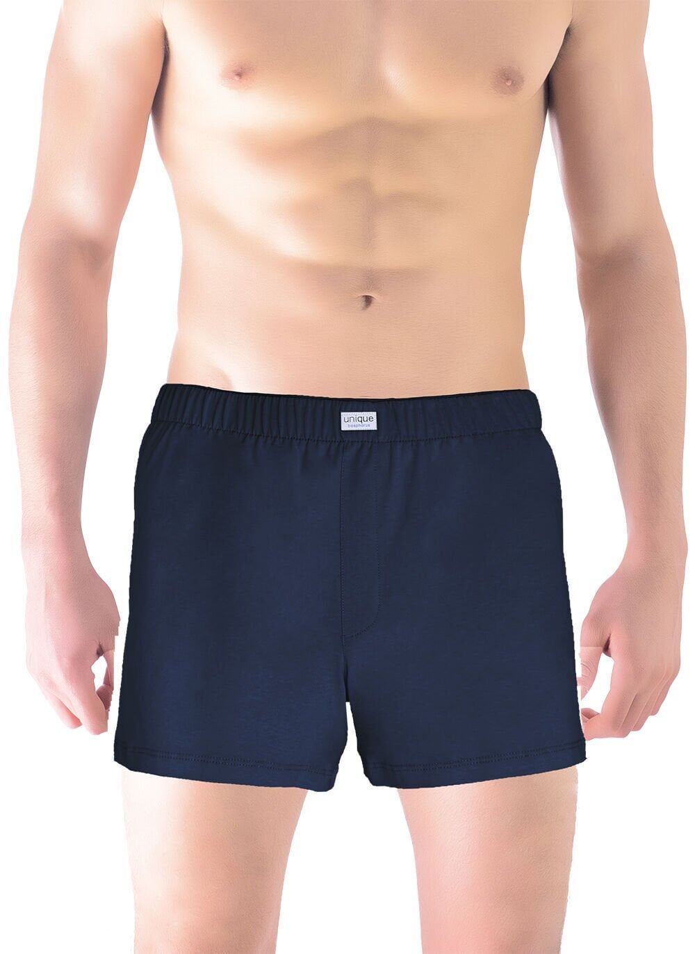 Unique Bosphorus %100 Pamuk Erkek Boxer Lacivert