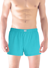 Yeşil %100 Pamuk Erkek Boxer
