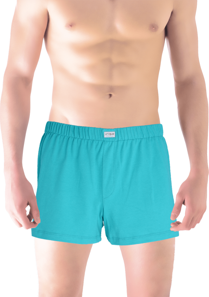 Unique Bosphorus %100 Pamuk Erkek Boxer Yeşil