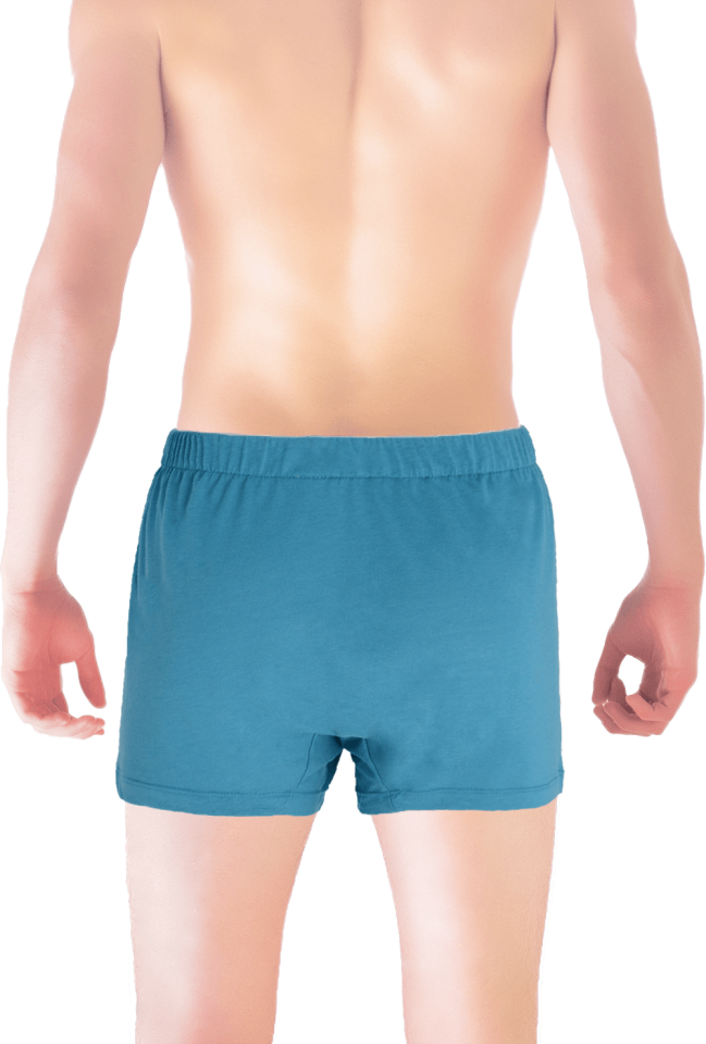 Unique Bosphorus %100 Pamuk Erkek Boxer Petrol Yeşili