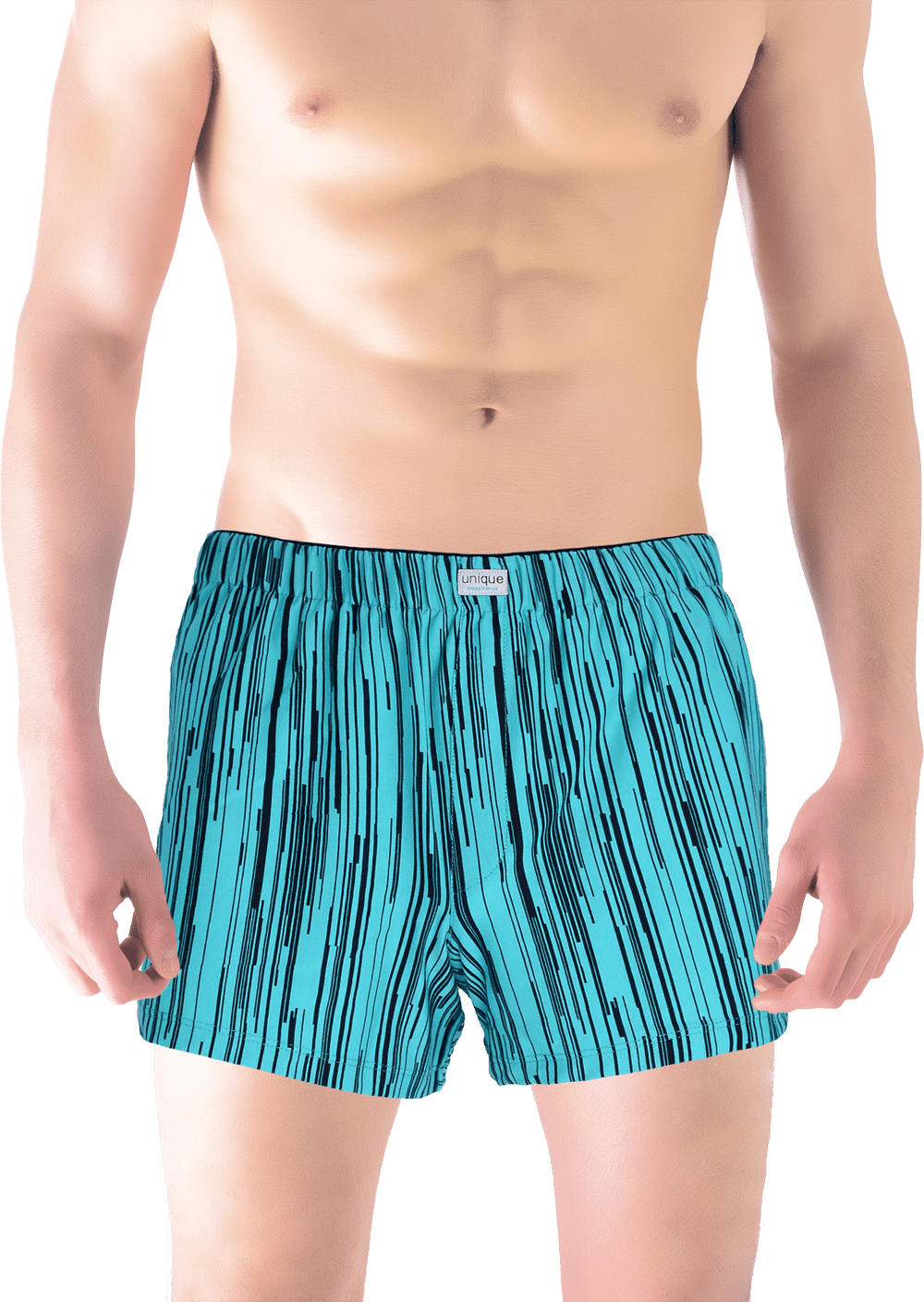 Unique Bosphorus %100 Pamuk Erkek Boxer Turkuaz