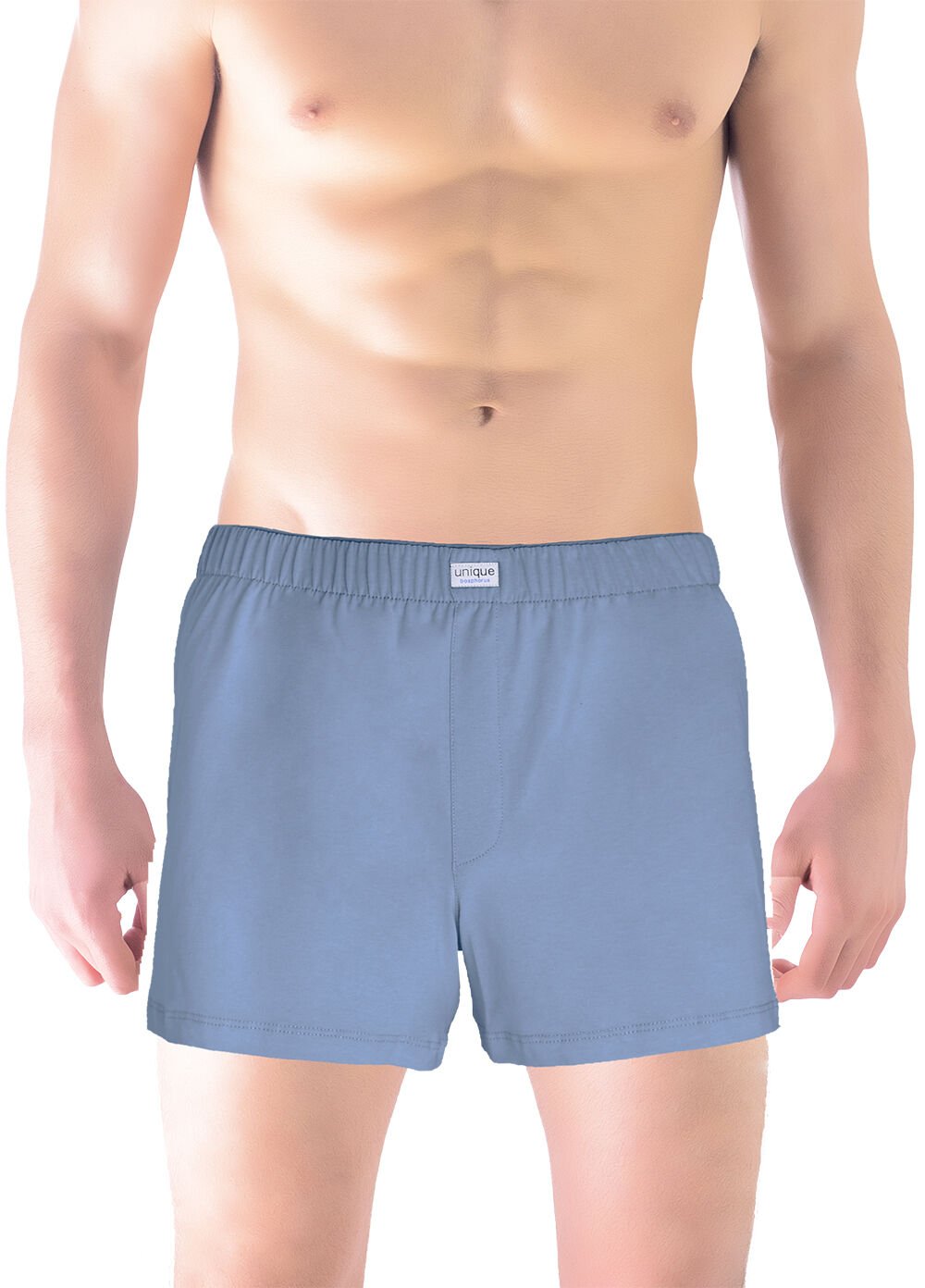 Unique Bosphorus %100 Pamuk Erkek Boxer Gök Mavisi