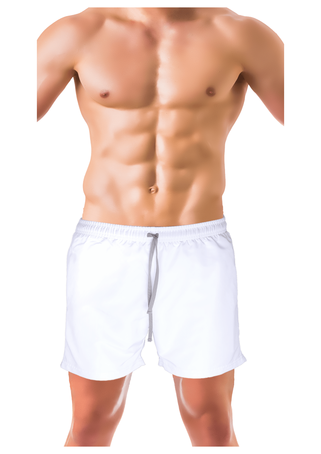 Unique Bosphorus Erkek Mayo Şort  Beyaz