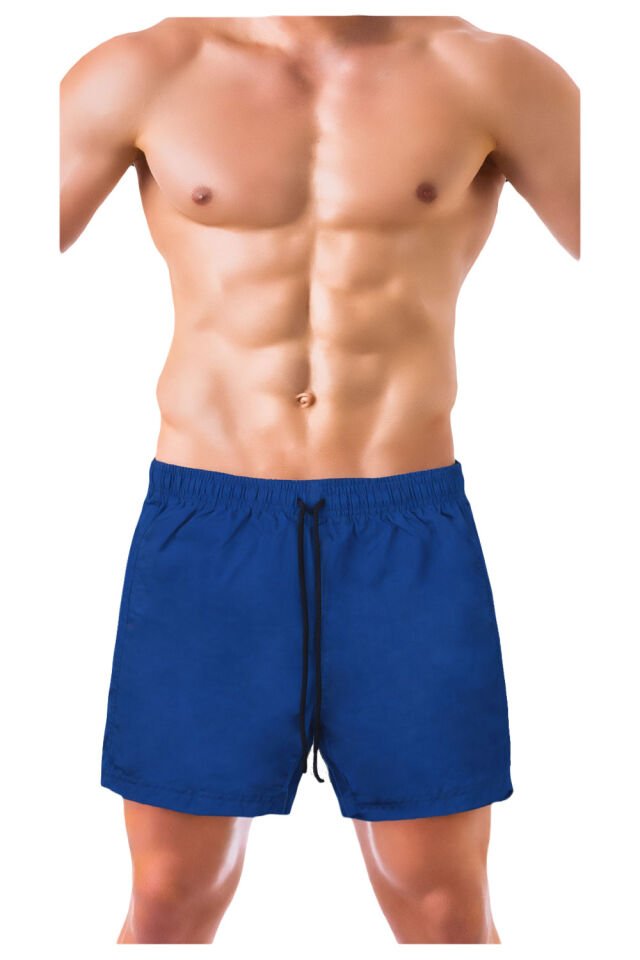 Unique Bosphorus Erkek Mayo Şort Saks Mavi