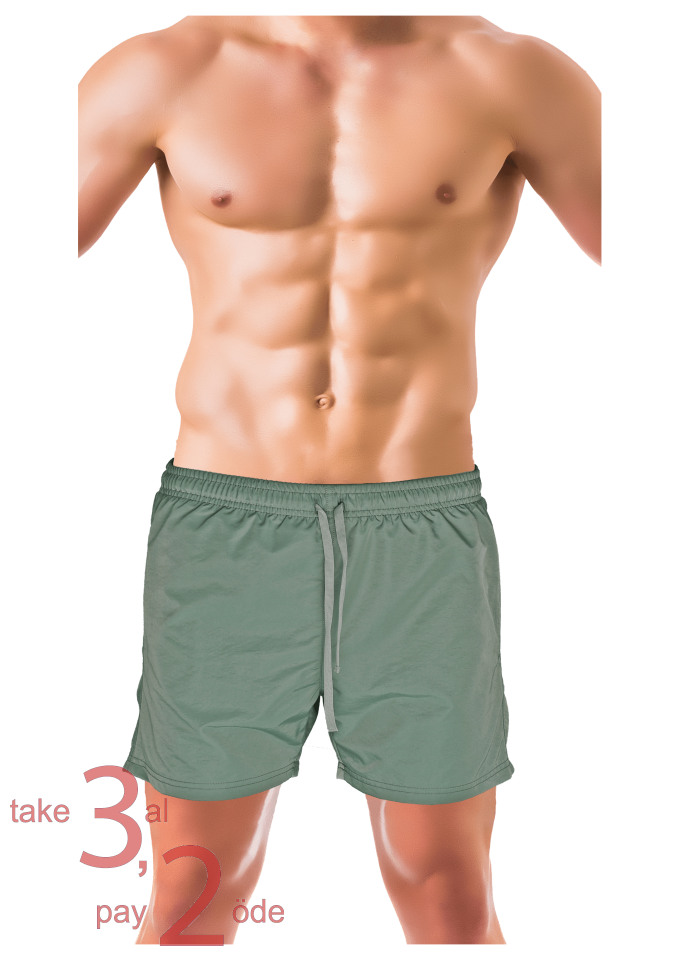 Unique Bosphorus Erkek Mayo Şort Çağla Yeşili