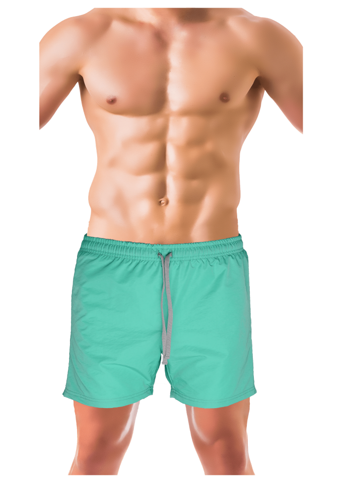 Unique Bosphorus Erkek Mayo Şort Açık Yeşil