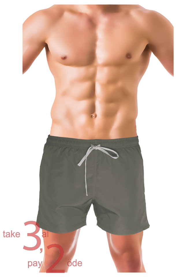 Unique Bosphorus Erkek Mayo Şort Açık Haki