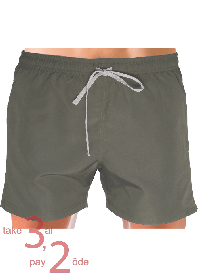 Unique Bosphorus Erkek Mayo Şort Açık Haki