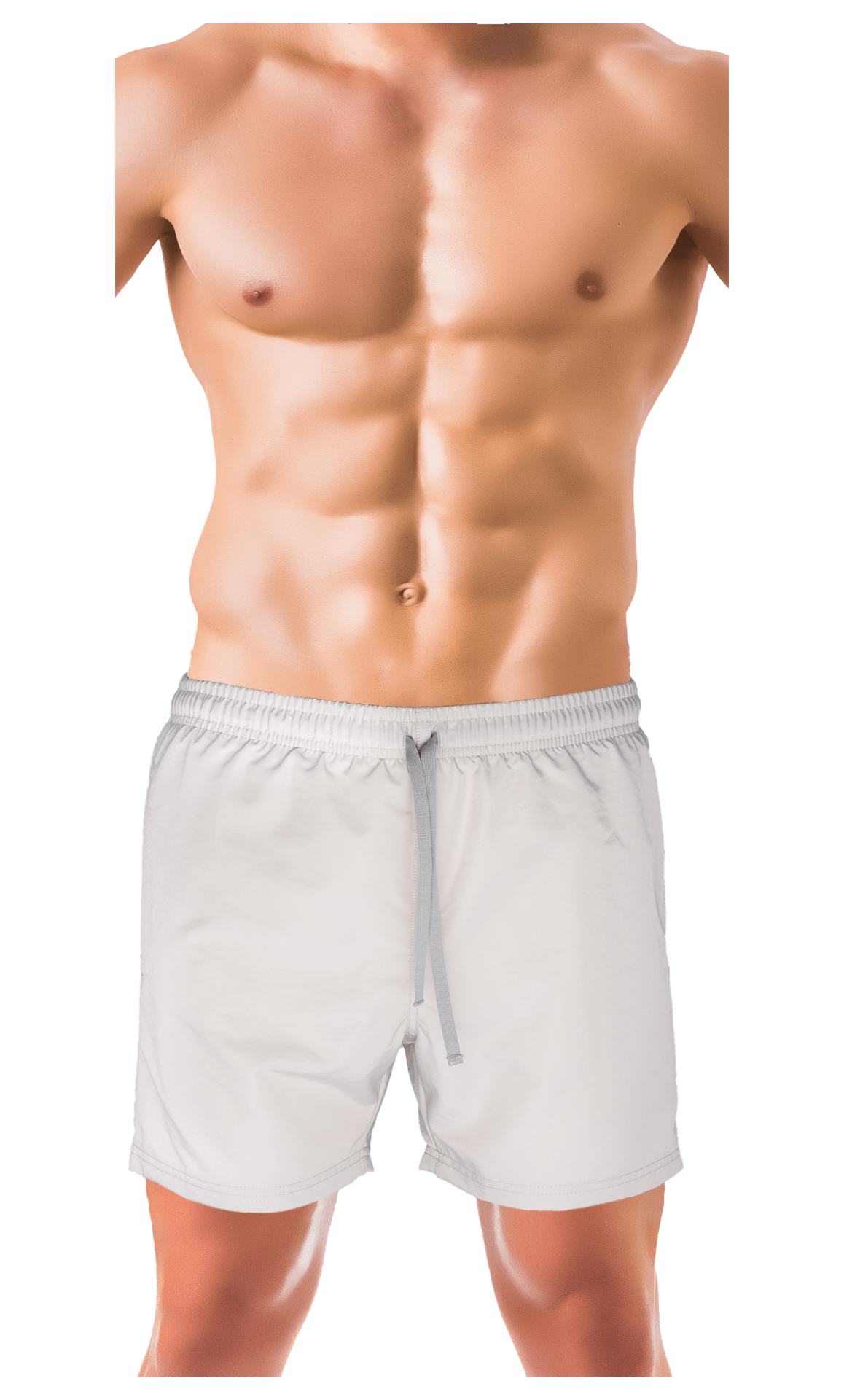 Unique Bosphorus Erkek Mayo Şort Krem Rengi