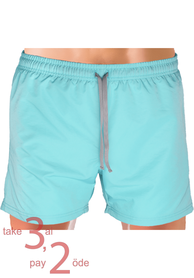 Unique Bosphorus Erkek Mayo Şort Mint Rengi