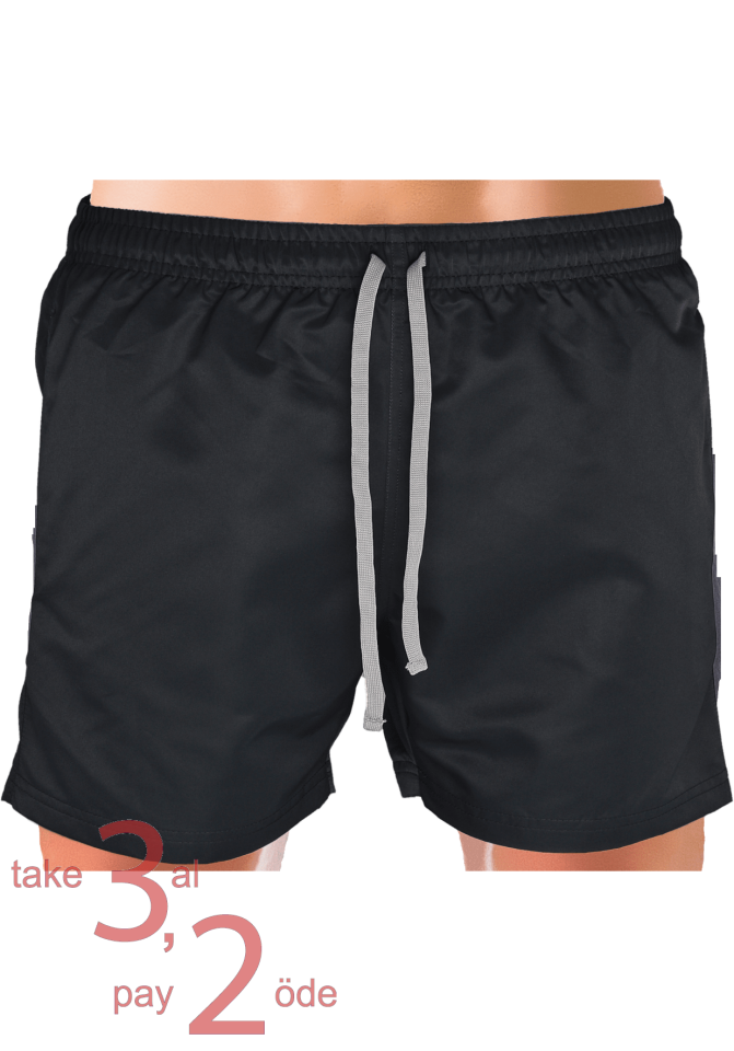 Unique Bosphorus Erkek Mayo Şort Koyu Füme