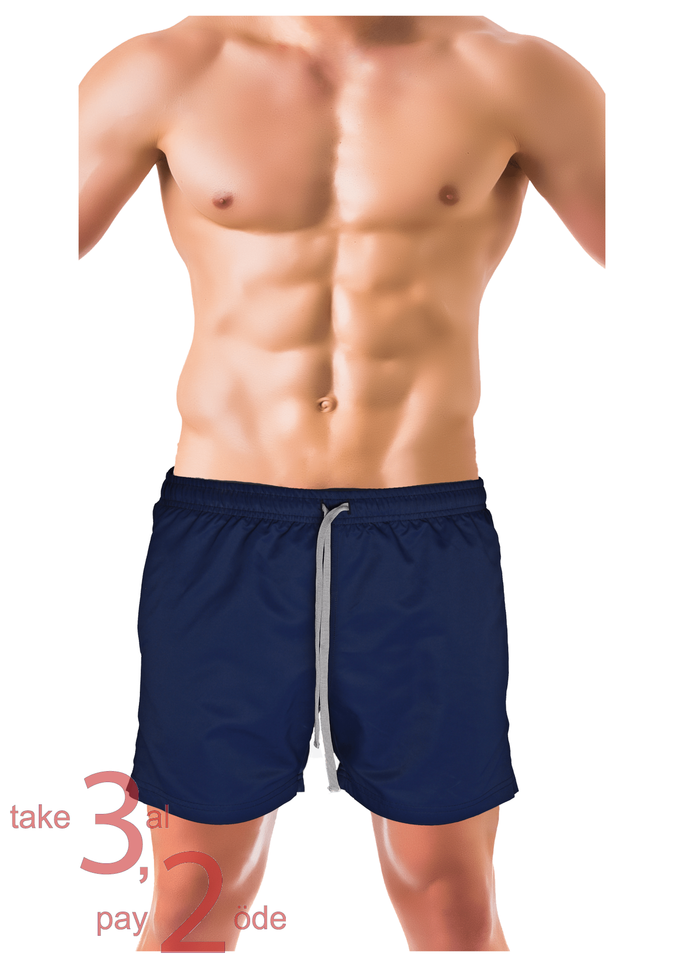 Unique Bosphorus Erkek Mayo Şort Açık Lacivert