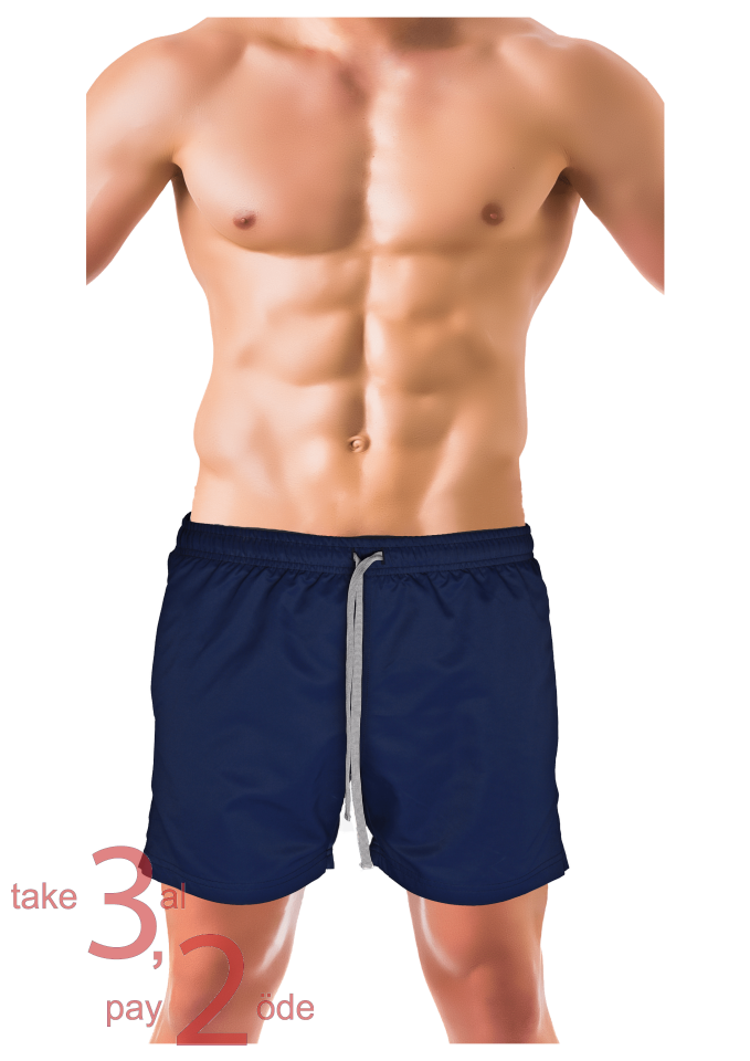 Unique Bosphorus Erkek Mayo Şort Açık Lacivert