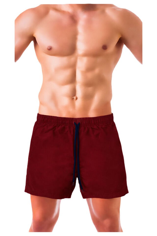 Unique Bosphorus Erkek Mayo Şort Bordo