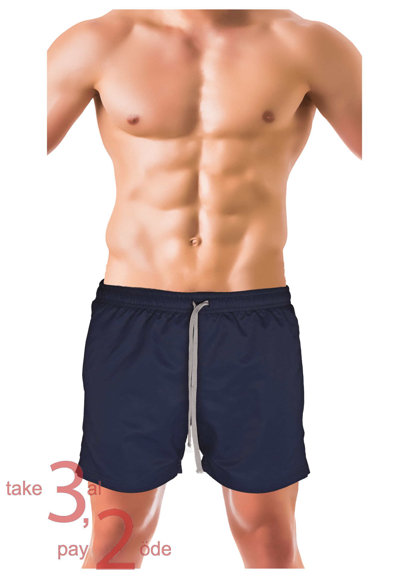 Unique Bosphorus Erkek Mayo Şort Koyu Lacivert