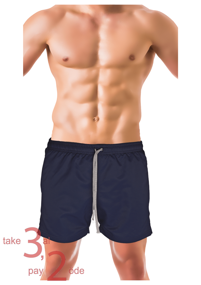 Unique Bosphorus Erkek Mayo Şort Koyu Lacivert