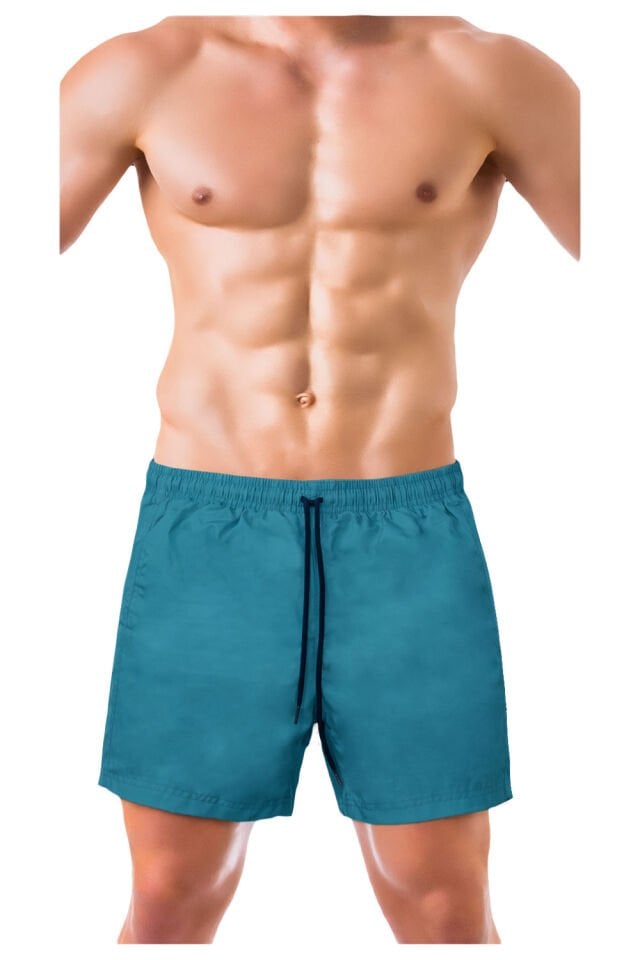 Unique Bosphorus Erkek Mayo Şort Çelik Mavisi