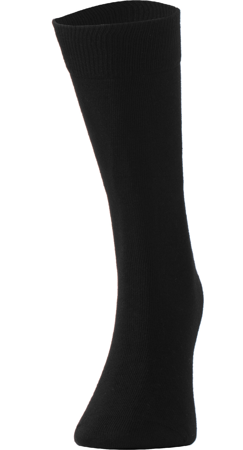 Unique Bosphorus Klasik Erkek Çorap Düz Siyah Renk