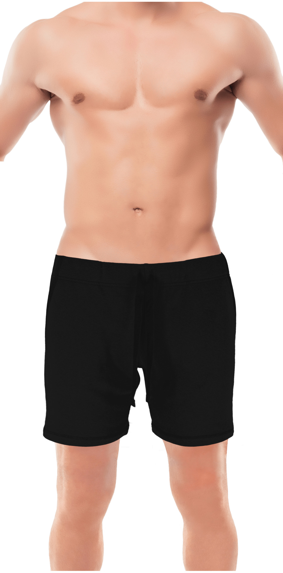 Unique Bosphorus Ribana Erkek Kısa Şort Siyah