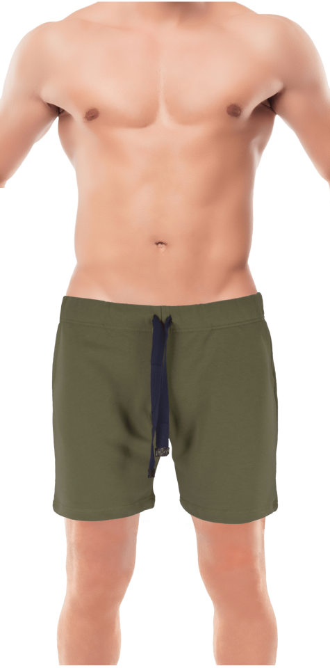 Unique Bosphorus Ribana Erkek Kısa Şort Haki