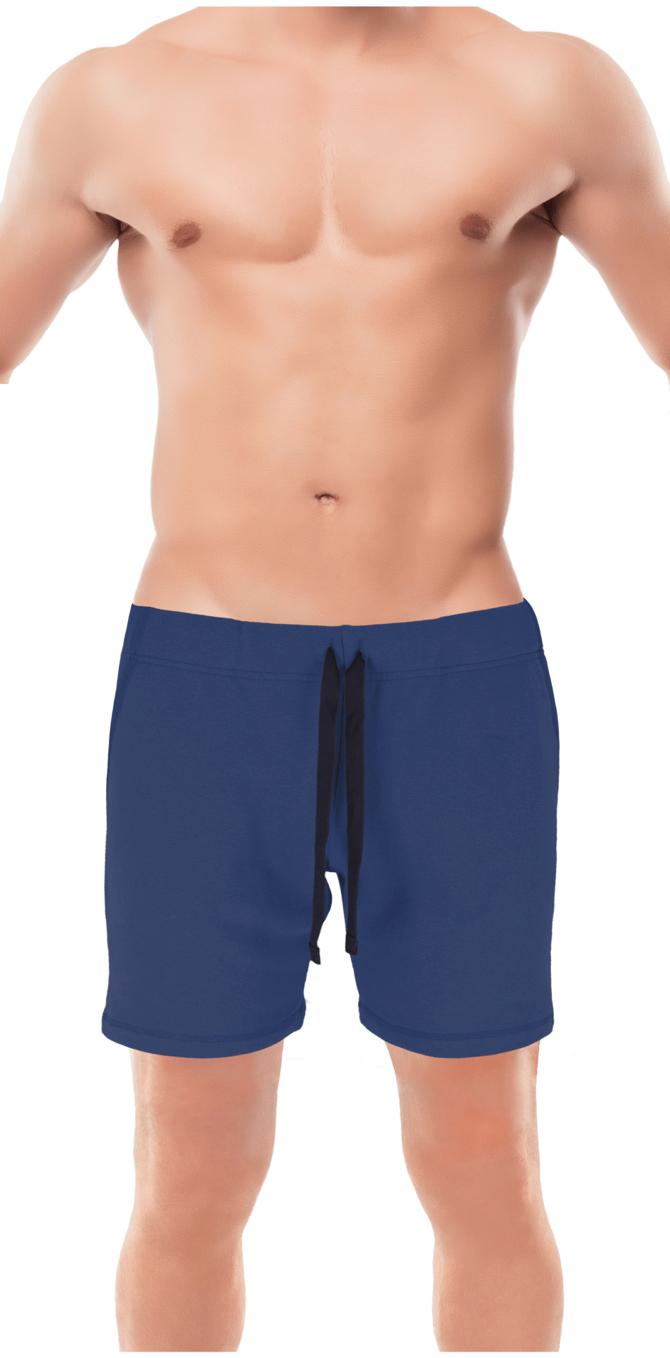 Unique Bosphorus Ribana Erkek Kısa Şort Petrol Mavisi