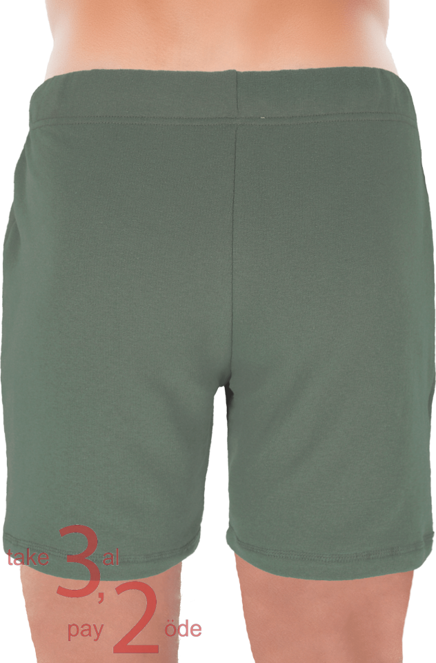 Unique Bosphorus Ribana Erkek Kısa Şort Açık Haki